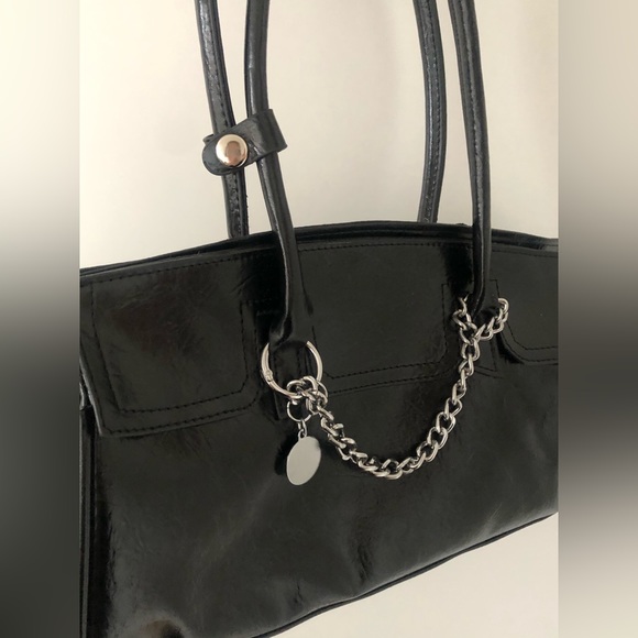 Black Boston Bag - Picture 2 of 4